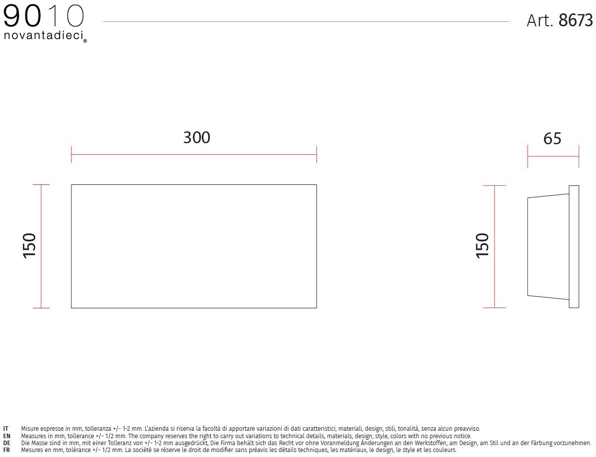 9010 novantadieci Аппликация светодиода из керамики  8673  - Вид №4