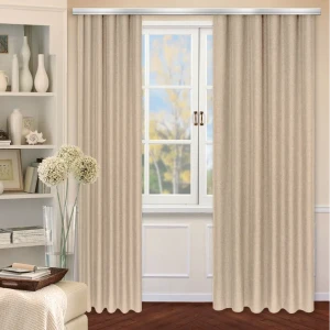 LINEN WAY Штора Аврора с лентой для спальни 190×280 см бежевая 89397438