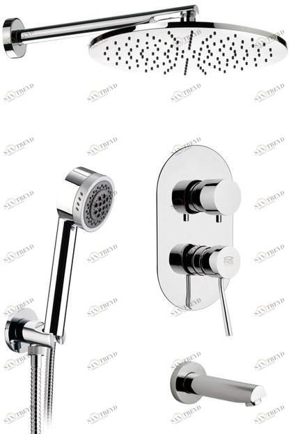 Remer Rubinetterie Смеситель для душа с лейкой Minimal N 93 7 s 03