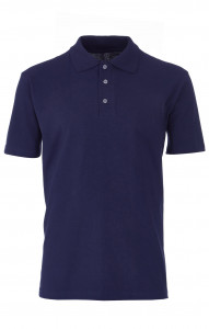 66356 Тенниска-поло синяя  Одежда для салонов красоты  размер XXL (54)