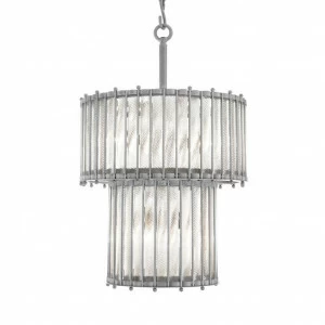 Подвесной светильник Tiziano 6 nickel от Delight Collection KG0907P-6 nickel DELIGHT COLLECTION ДИЗАЙНЕРСКИЕ 243896 Никель