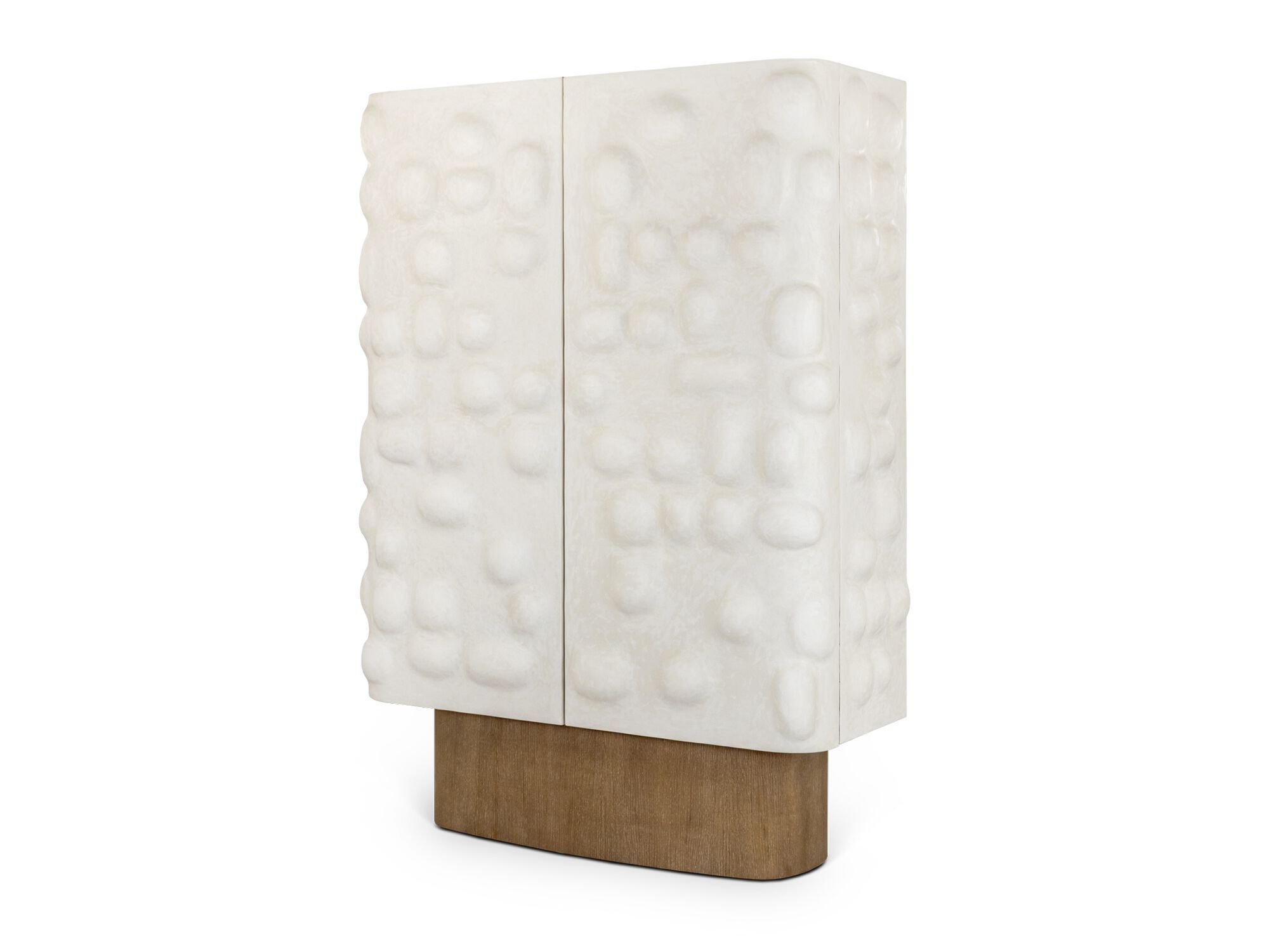 Шкаф с распашными дверцами из дерева и гипса JOSÉ LEITE DE CASTRO TARTARO ARCH-00086221