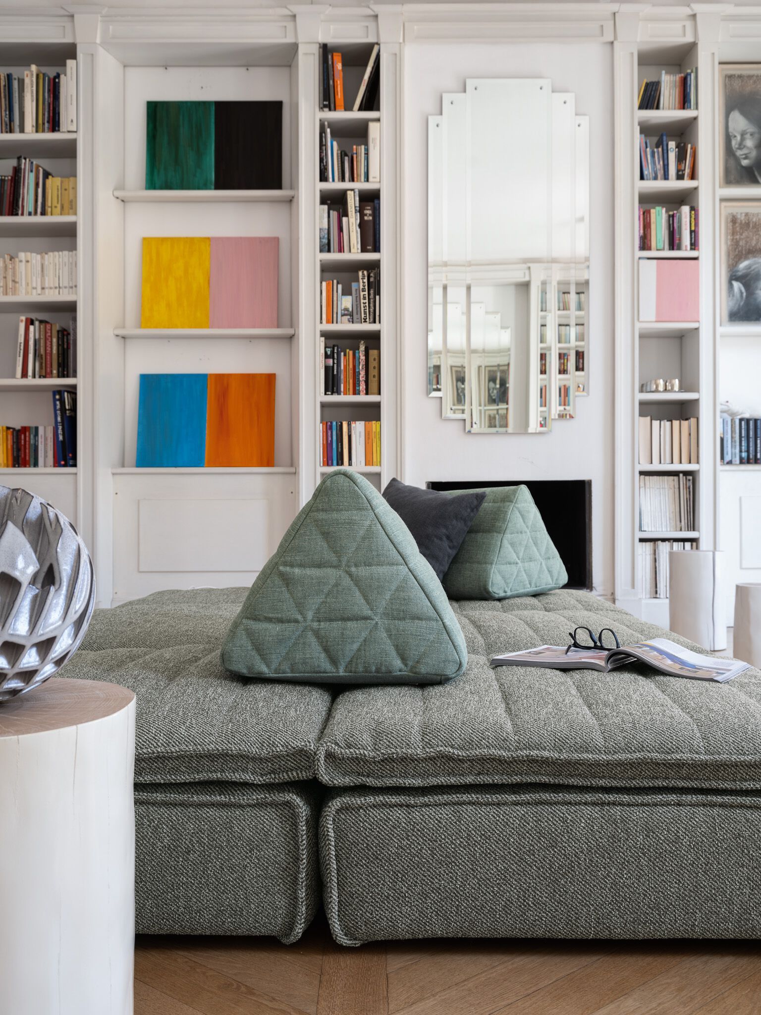 6-местный и более двухсторонний тканевый диван Gervasoni Samet Low ARCH-00066876 - Вид №1