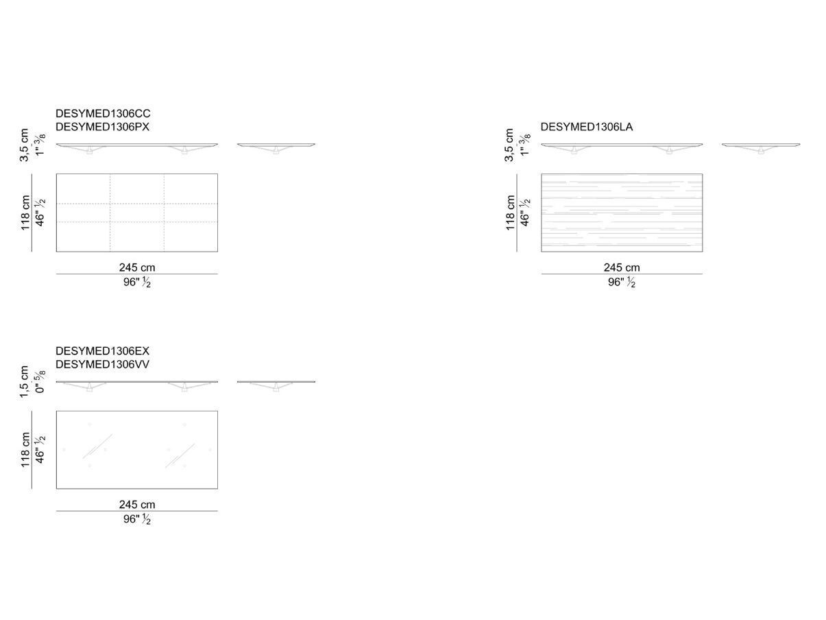Деревянный угловой рабочий стол с ящиками i 4 Mariani De_Symetria ARCH-00044164 - Вид №10