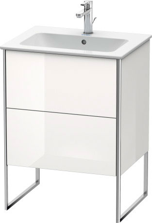 XS444509797 XSquare Тумбочка напольная Светло-голубой шелковисто-матовый лак Duravit - Вид №2