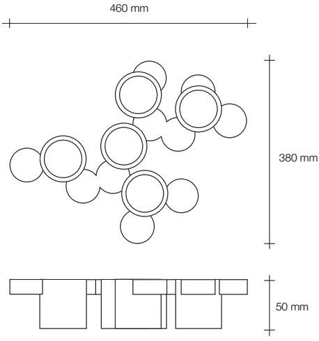 Tecnico Потолочный светильник из гипса sun-id-1428758 - Вид №10