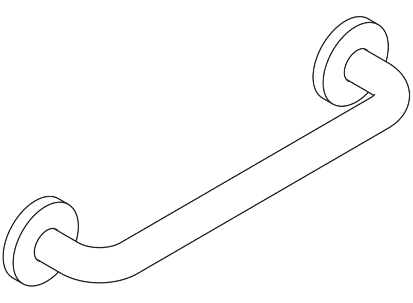 111.250BG.1 Мебельная ручка ø 20 мм HEWI USA Produkte  - Вид №16