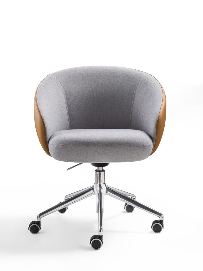 Вращающееся кресло с колесами Sesta Botero Mignon ARCH-00085939 - Вид №1