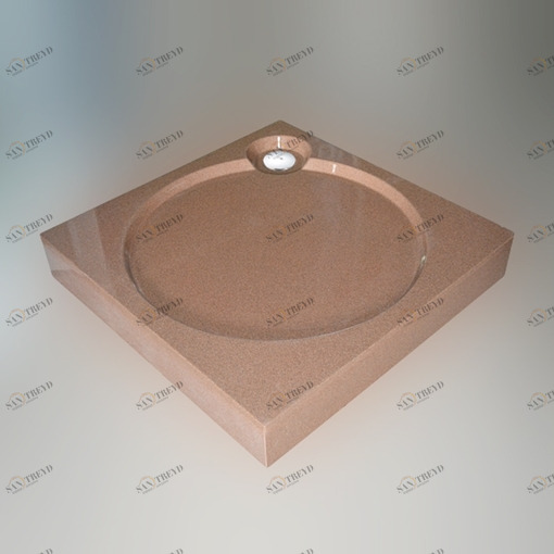 Душевой поддон 90X90X16 СМ Q-ТЕРРАКОТ GUTEWETTER Shower trays 90X90X16СМQТЕРРАКОТ