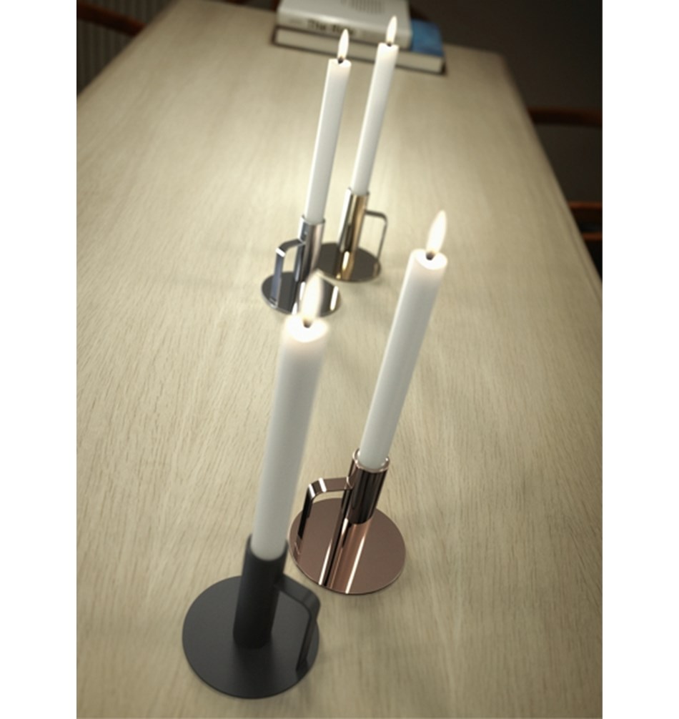 FROST Chamberstick » полированная Нержавеющая сталь Полированный O2001  - Вид №6