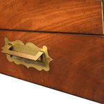 SOR27563 Коробка для письма из красного дерева с латунным переплетом ijlbrown  - Вид №8