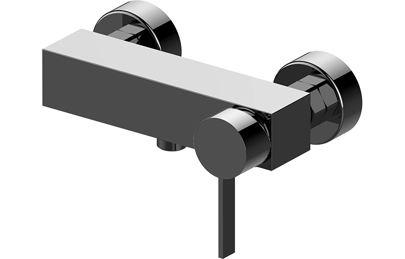 EX-3771-LM39W Смеситель для душа GRAFF Qubic