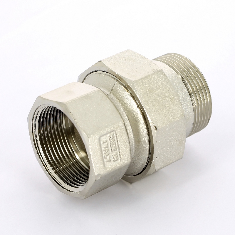 Разъемное соединение НВ с прокладкой O-ring никелированное TIEMME 1"1/2 1500251 - Вид №1