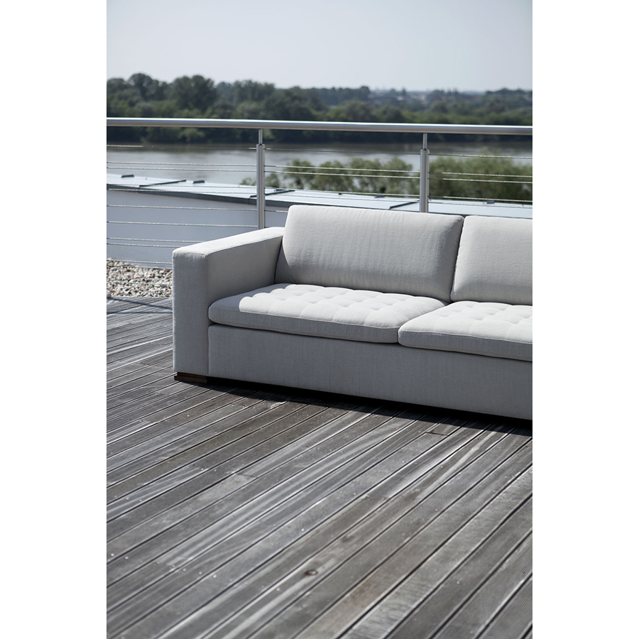 Диван Vario Quilted, трехместный, светло-серый Sits S1686 - Вид №3