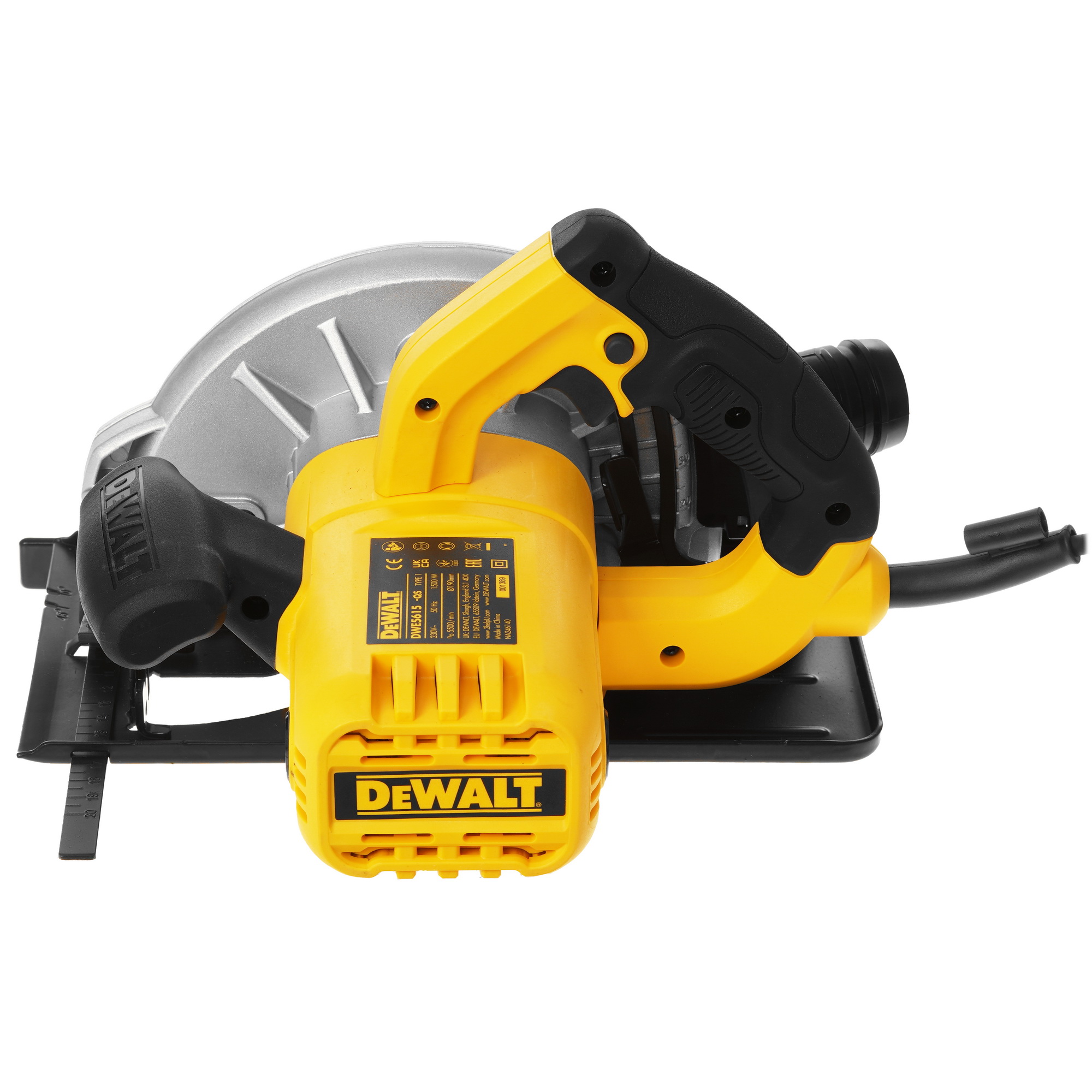 Пила дисковая DeWalt DWE5615-QS 5440978 STDN-0039116 - Вид №3