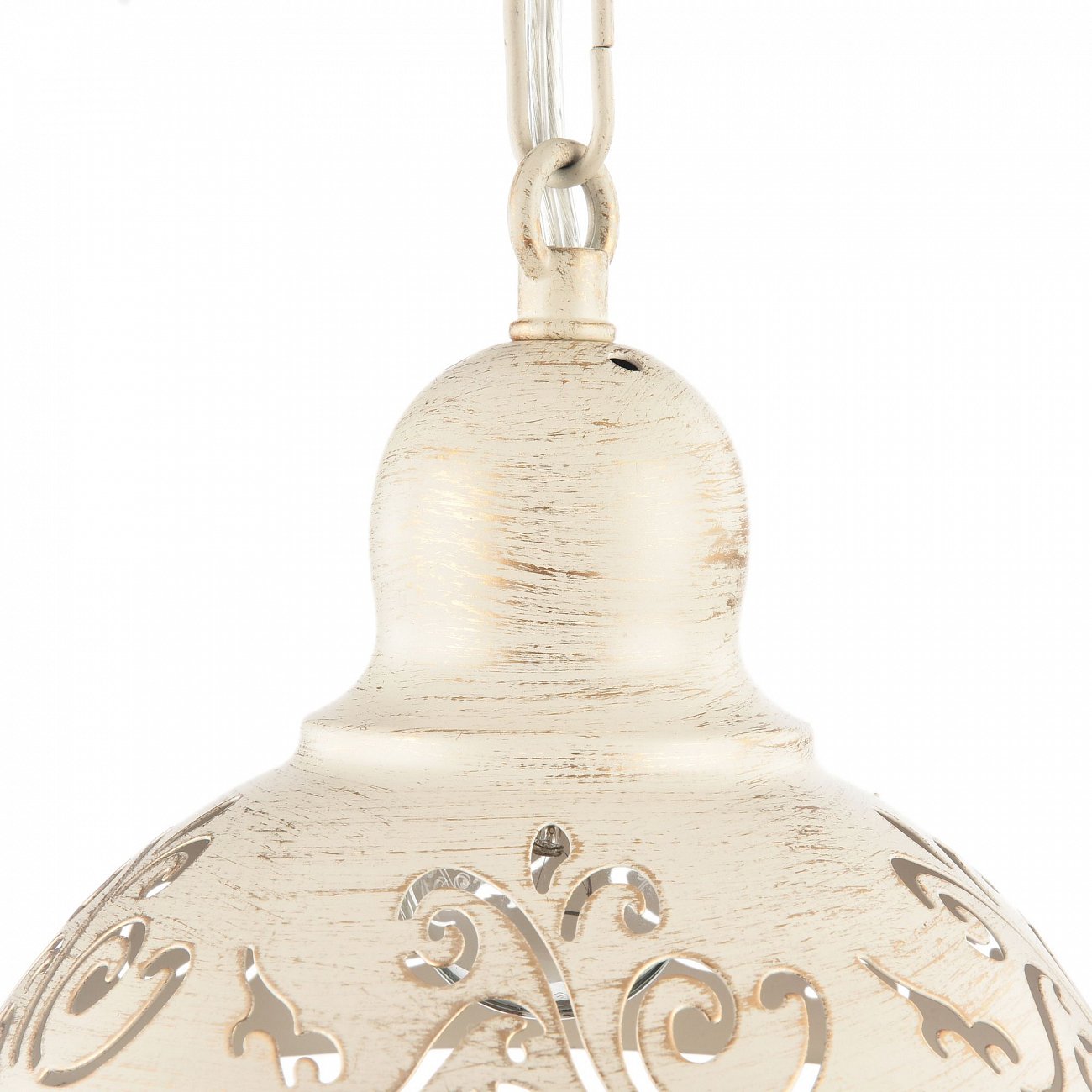 Светильник потолочный с металлическим плафоном кремовый Benoit FR2566-PL-01-WG FREYA CLASSIC 00-3957110 Бежевый - Вид №5