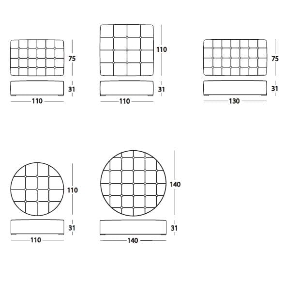 Пуф Marac Виктор ARCH-00119681 - Вид №1