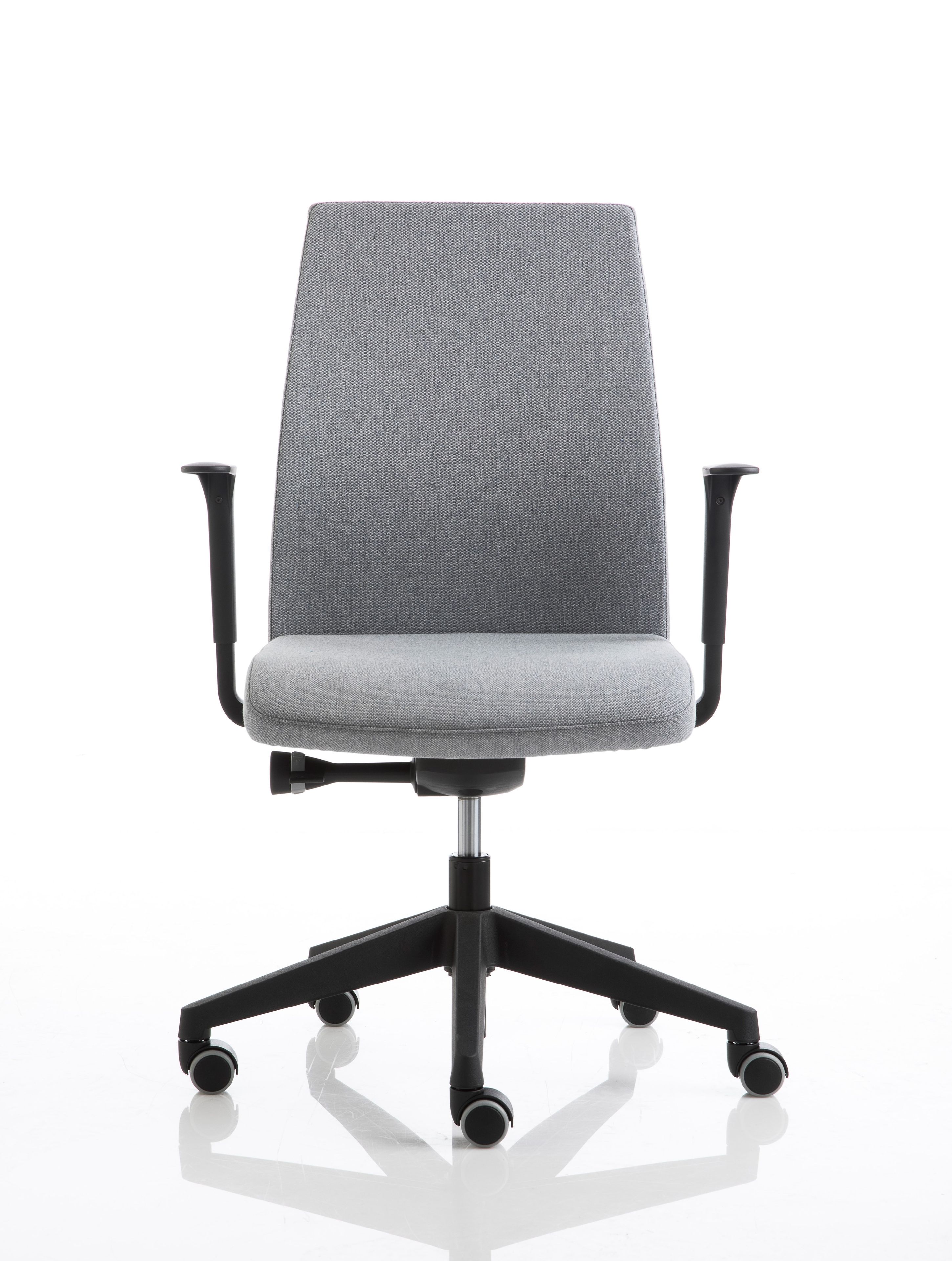 Тканевый мягкий регулируемый по высоте операционный офисный стул Luxy SmartOffice ARCH-00105561 - Вид №2