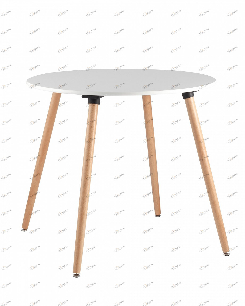 Стол обеденный круглый белый Oslo Round WT STOOL GROUP  00-3958825 Белый 