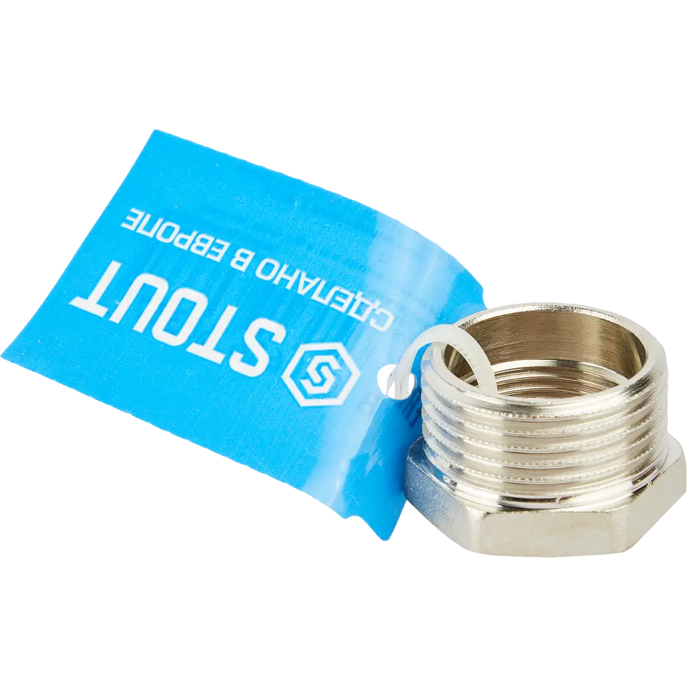 Футорка STOUT 1"×3/4" для соединения труб разного диаметра 82239046 STLM-0804779 - Вид №2