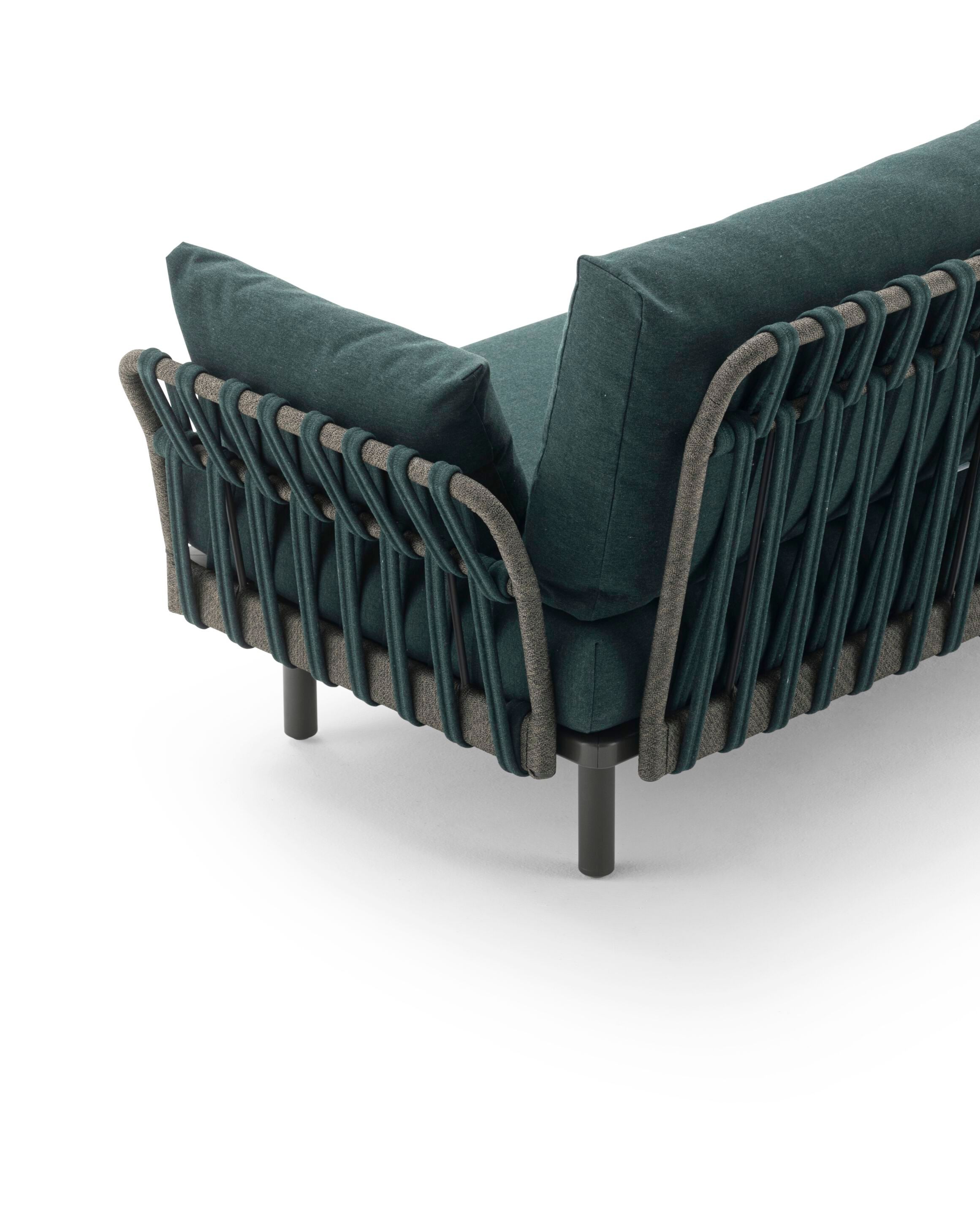 Ткань мягкая Садовая спальная кровать Varaschin Эмма Кросс ARCH-00139048 - Вид №1