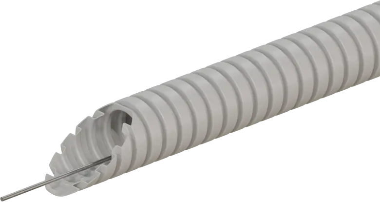 Экопласт - гофрированная труба тяжелая D20 мм 100 м для кабельных линий 82771210