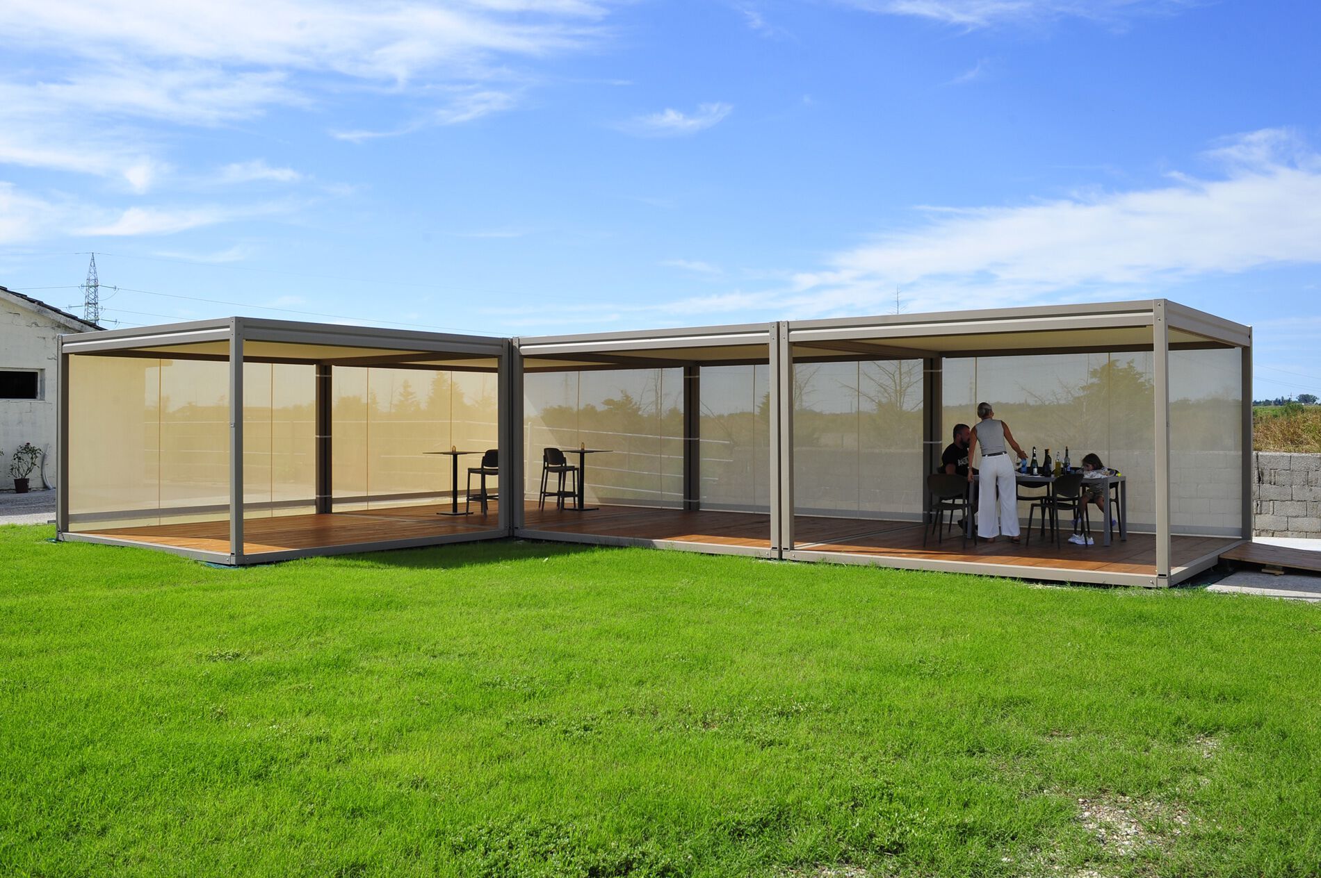 Отдельно стоящие конструкции с ПВХ покрытием или панелями L'Officina by Adami S1-S2 ARCH-00111015 - Вид №4