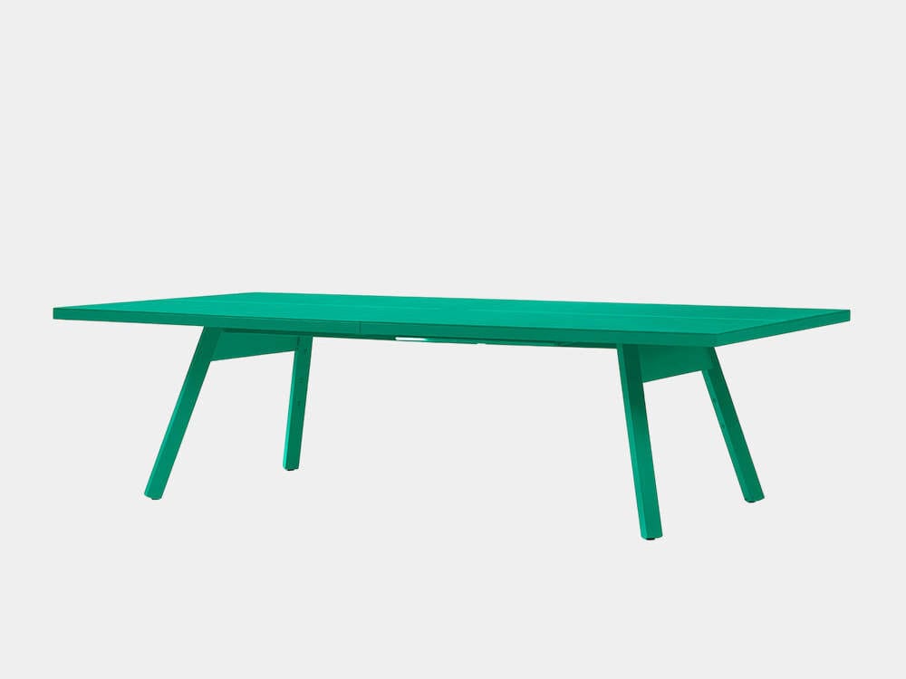 Одноцветный крытый прямоугольный стол для пинг-понга RS Barcelona YOU AND ME ARCH-00086608 - Вид №42