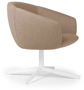 True Design Кресло из ткани с 4 спицами и подлокотниками Not