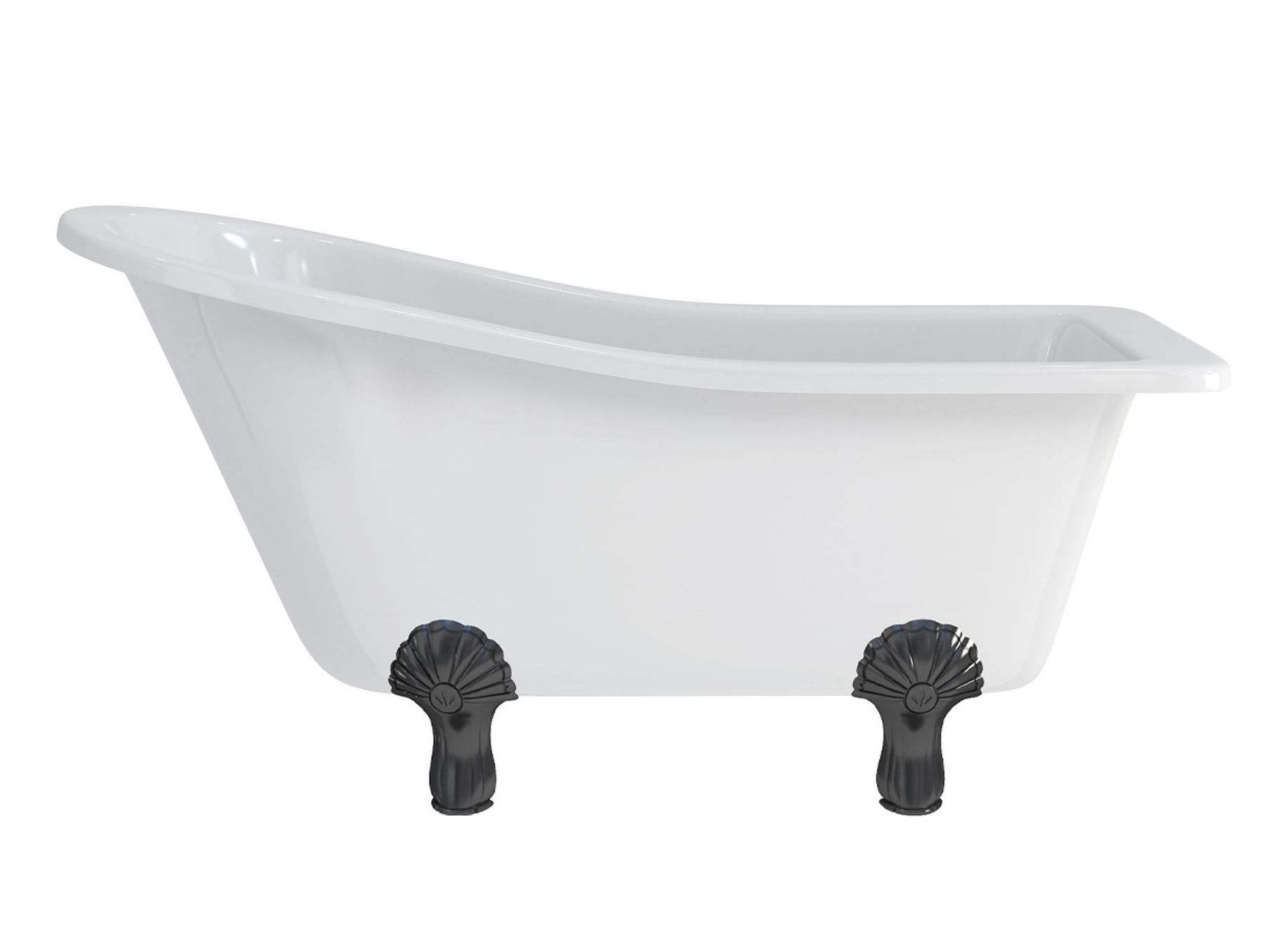 Овальная акриловая ванна на ногах Burlington BUCKINGHAM ARCH-00102839 - Вид №4