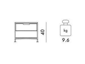 Офисный комод из ПММА Kartell MOBIL ARCH-00027021 - Вид №161