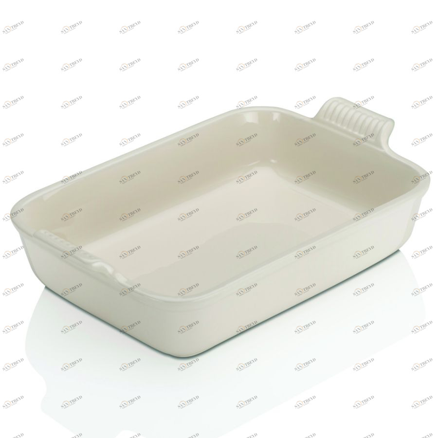 Блюдо для запекания Le Creuset, 32 см, бежевое 91004732810000
