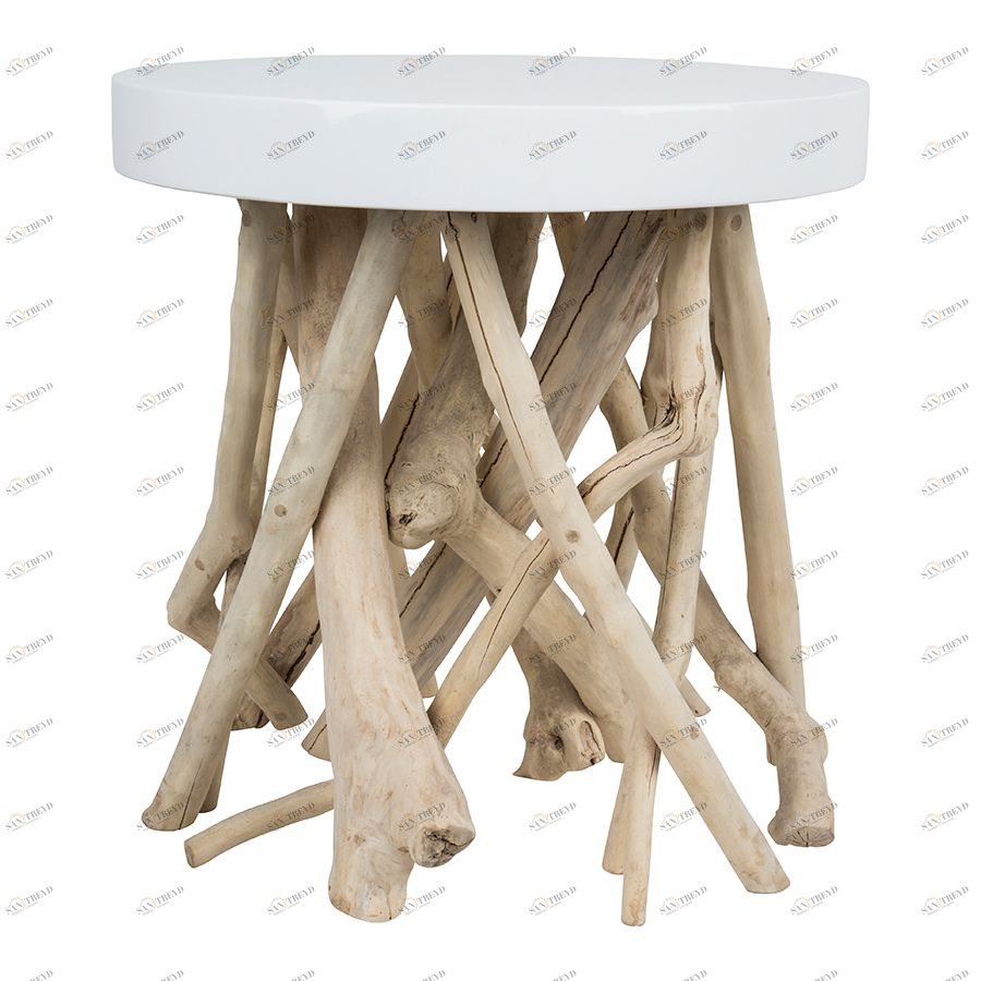 Стол журнальный Cumi Glossy белый Zuiver 4000615