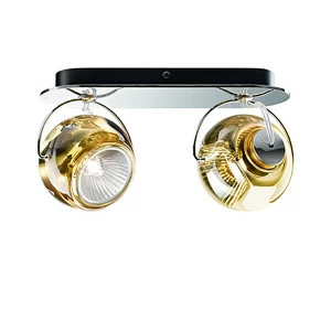 Светильник настенно-потолочный желтый Fabbian D57G2304 FABBIAN  00-3882551 Желтый