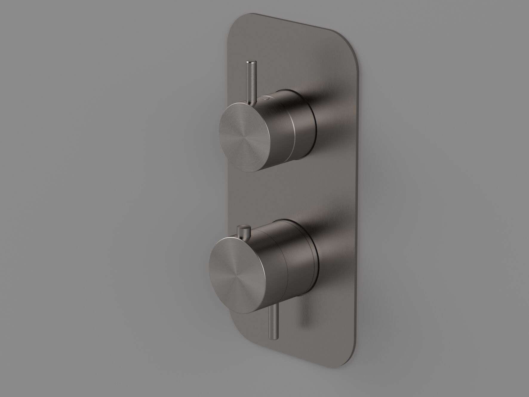 Термостатический смеситель для душа из нержавеющей стали с переключателем Radomonte Dex ARCH-00097951 - Вид №1