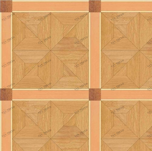 Художественный паркет Da Vinci Щитовой 26-492 Дуб (Гладкая) 500х500 мм 26010492