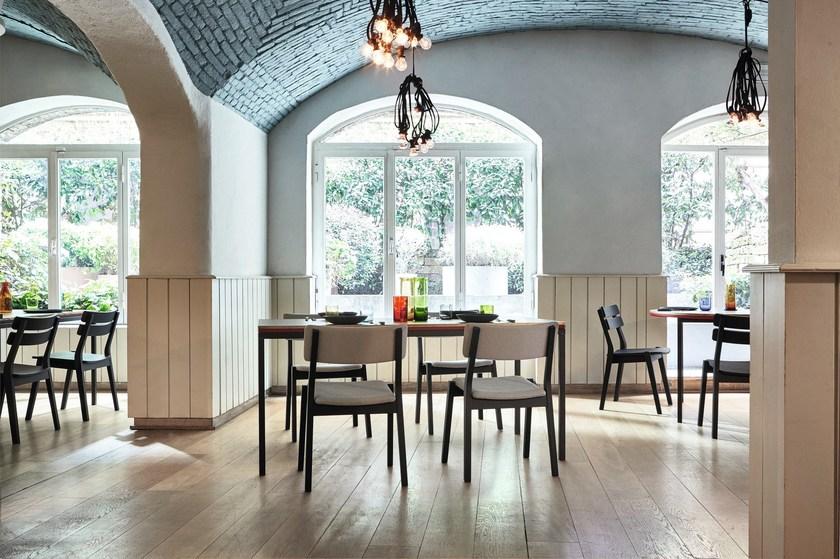 Very Wood Штабелируемый стул из ткани Frame sun-id-1365028 - Вид №14