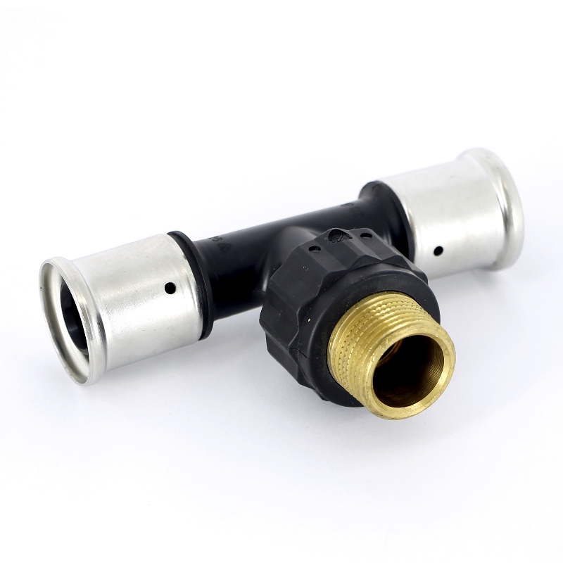 Тройник пресс-Н PVDF HENCO 26х3/4"х26 14PK260526