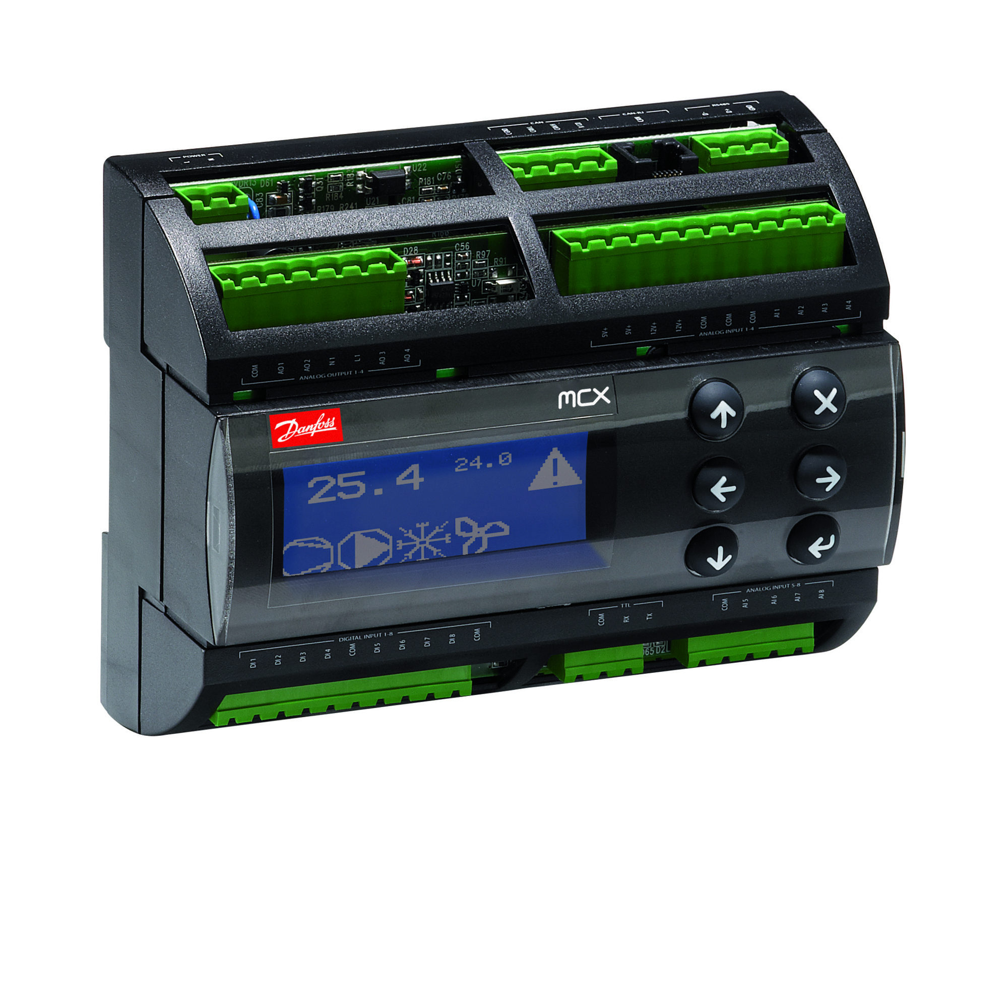 Danfoss MCX 08M2 MCX08M2 контроллер программируемый 080G0315  - Вид №11