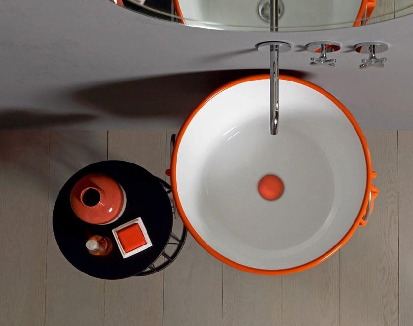 Bcl02t Подвесная раковина настенная овальная Horganica Bacile белая - Вид №4