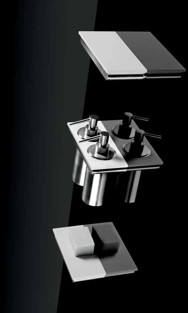 Fir Italia Полка для ванной из Corian® Accessoriessteel Abin03e - Вид №2