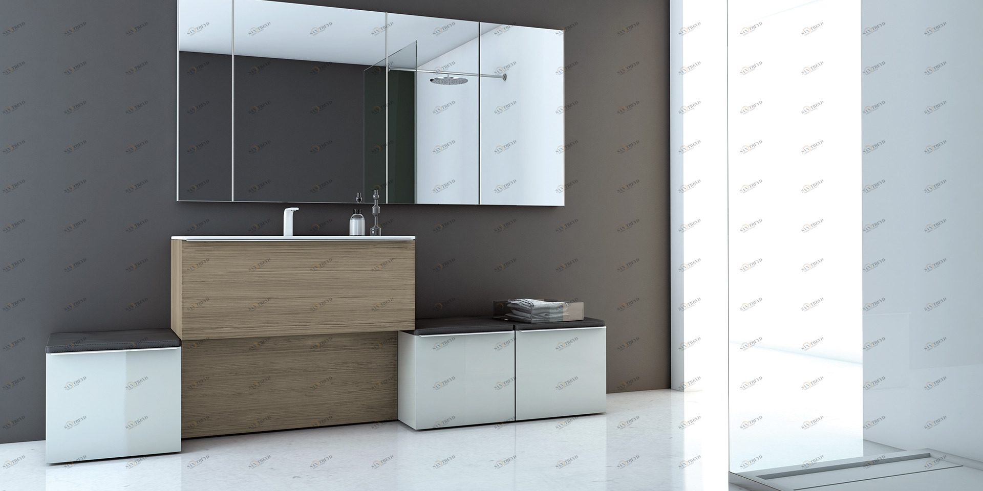 Модуль-тумба с ящиком KA020B Inbani Ка