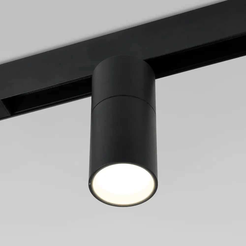 Трековый светильник линейный Elektrostandard Slim Magnetic светодиодный 12 Вт магнитный черный регулируемый белый свет STLM-2125293 - Вид №1