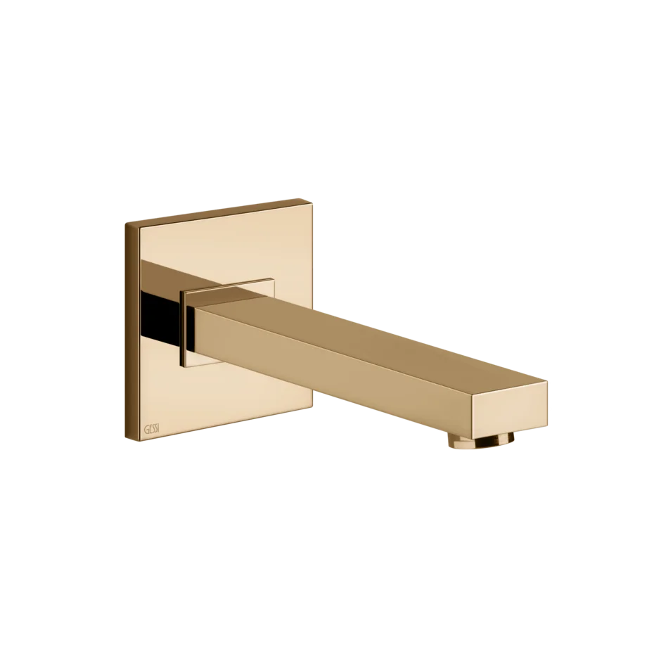 Носик для ванны 20121 735 Gessi Rettangolo k ТЕПЛАЯ БРОНЗА PVD 20121735