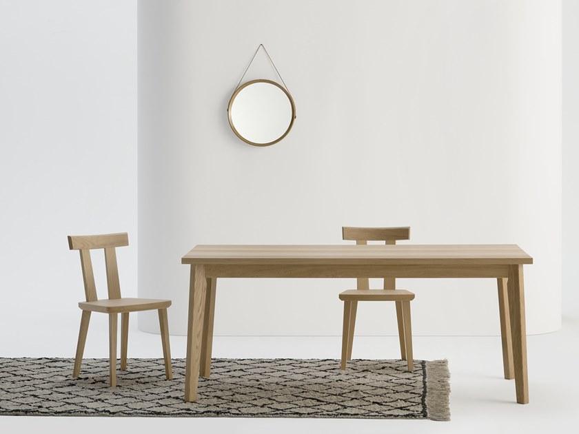 SIPA Прямоугольный стол из массива дерева T-coffee sun-id-1384051 - Вид №1