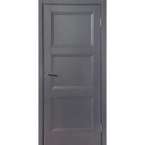 Комплект двери трилло глухая 90x200 см Hardflex цвет грей легно с добором 150 мм