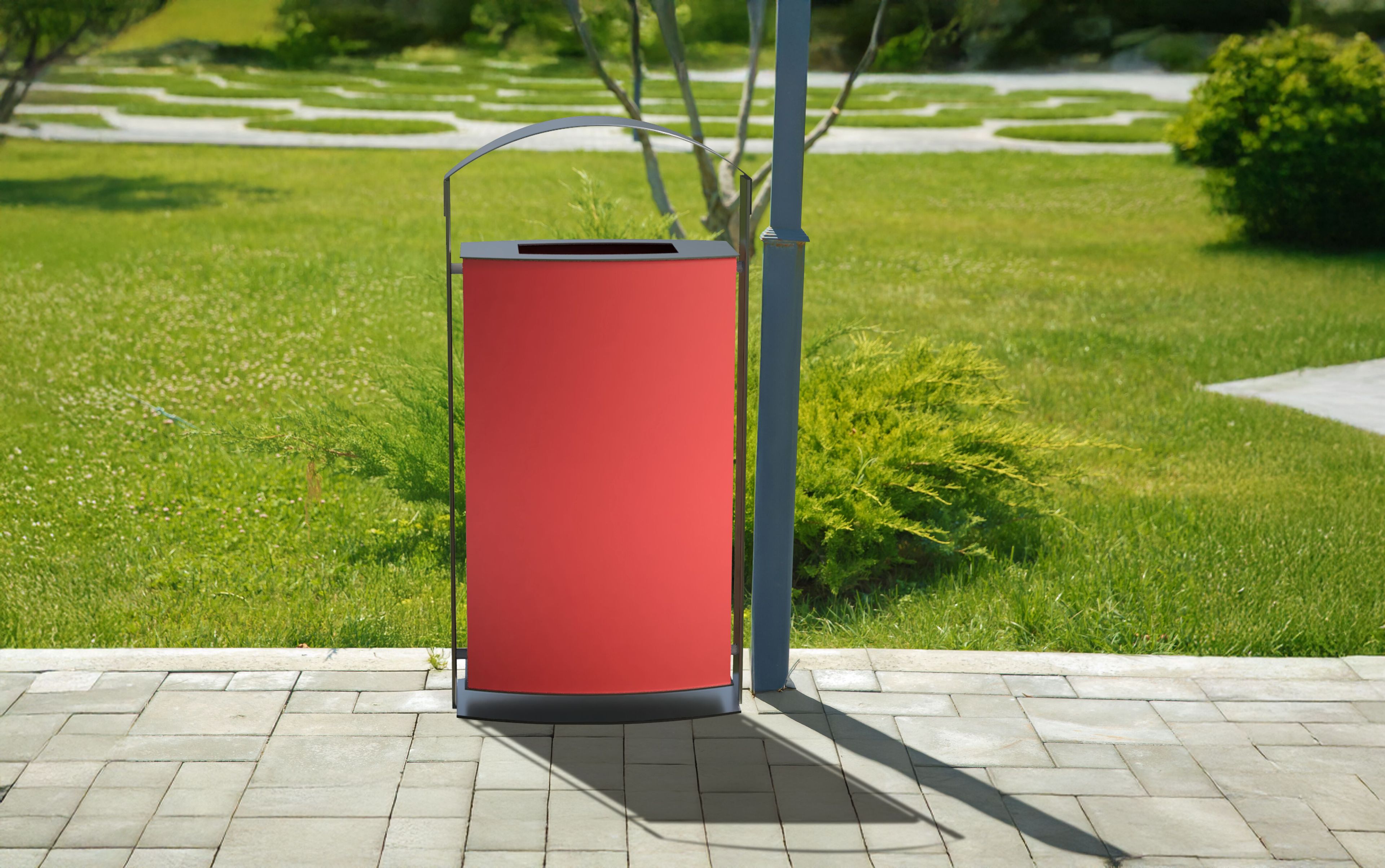 Наружная стальная стойка для мусора Studio Città TECNO ARCH-00025628 - Вид №1