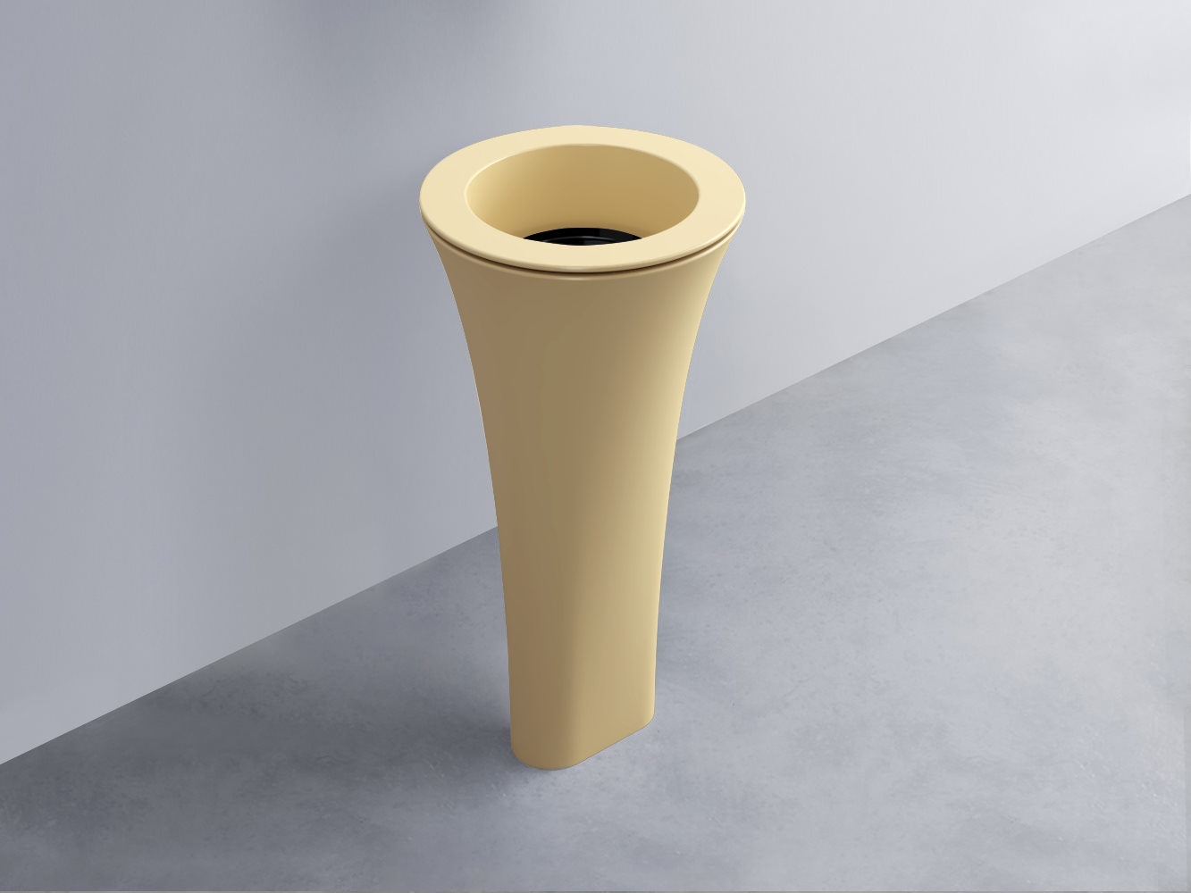AMLA45-CN+AMPILT-N+AMCOLT-CN Раковина Amedeo Tondo отдельностоящая cielo Enjoy + Amedeo Ceramica Cielo