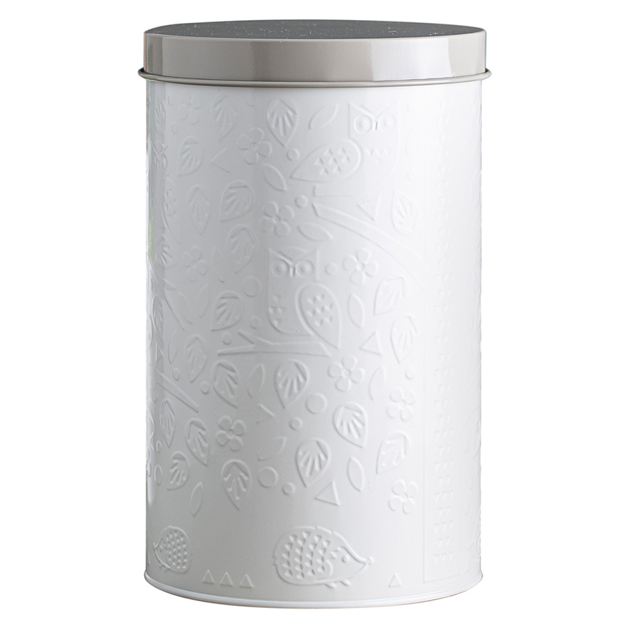 2002.210 Банка для хранения in the forest, 4,9 л, бело-серая Mason Cash 