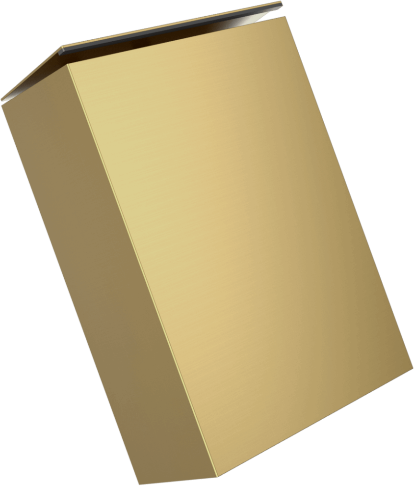 P785-L Настенное санитарное ведро из нержавеющей стали объемом 5 л